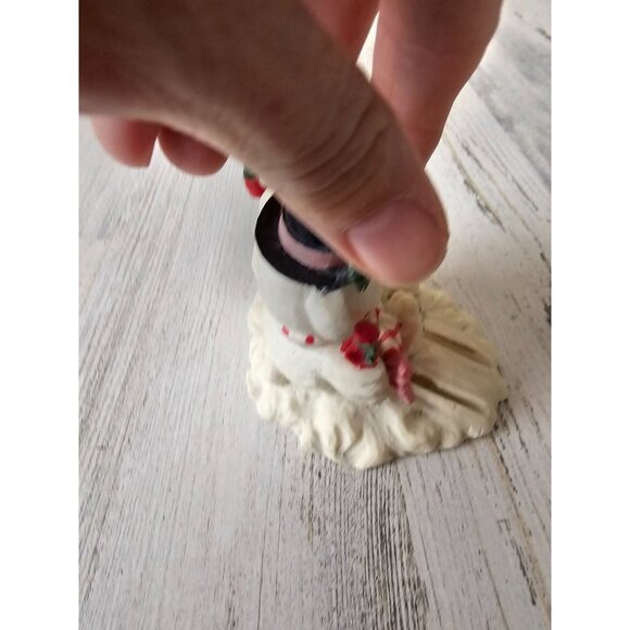 Enesco elf skipper snowman bear North Pole village Al figurine accessory Xmas de - Picture 4 of 8